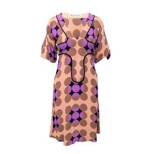 Marni Geometric Pattern Dress - '00s